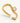 Пръстен rope chain с овален циркон
