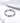 Сребърен пръстен с лапи от черен емайл