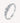 Сребърен пръстен с дизайн от пет мойсанита, подредени в елегантна линия
