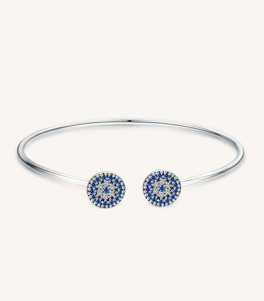 Сребърна гривна "Неугасващ блясък"