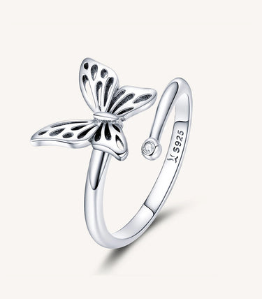 Сребърен пръстен „Окрилена“