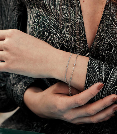 Сребърна гривна „Финес“