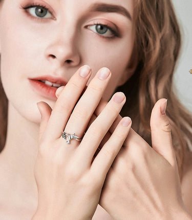 Сребърен пръстен „В мир със себе си“