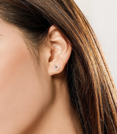 Сребърни обеци „Малки съвършенства“