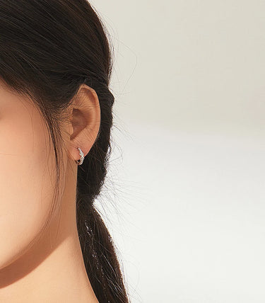 Сребърни обеци „Безкрайност“