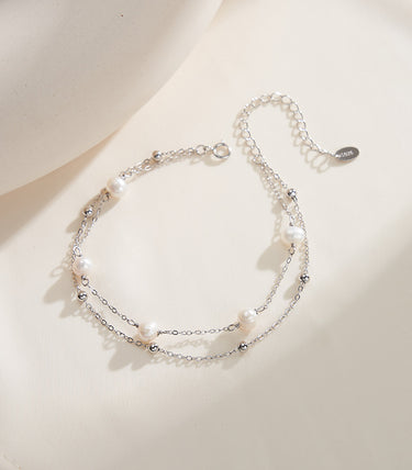 Сребърна гривна Bianca