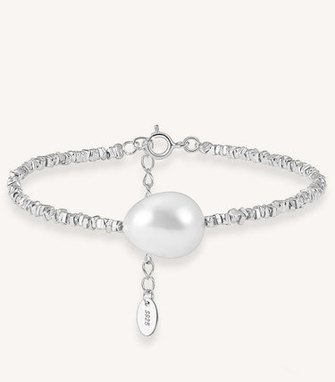 Сребърна гривна Demi Pearl