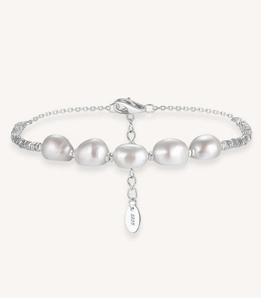 Сребърна гривна Linea Blanca