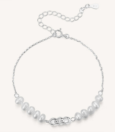 Сребърна гривна Maréa