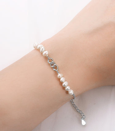 Сребърна гривна Maréa