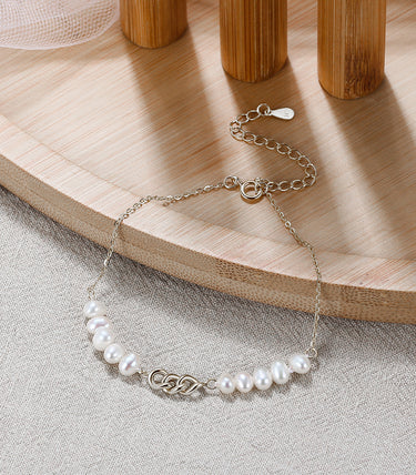 Сребърна гривна Maréa