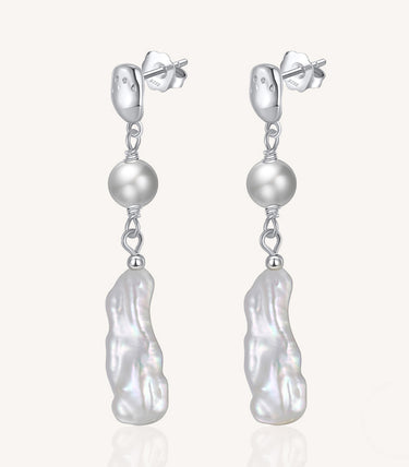 Сребърни обеци Barocco Chic