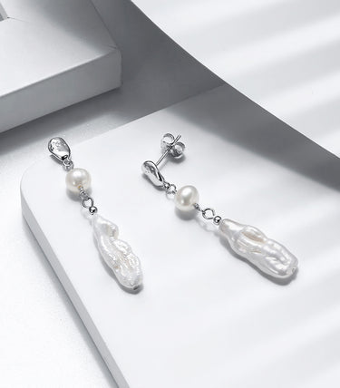 Сребърни обеци Barocco Chic