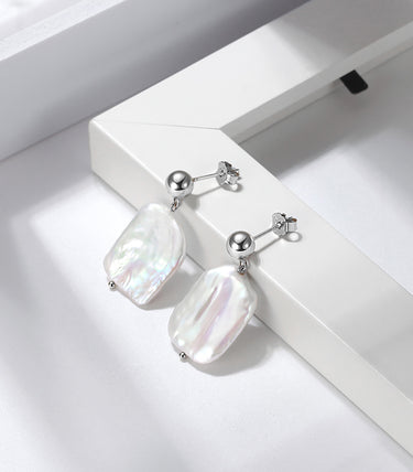 Сребърни обеци Baroque Glow