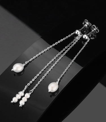 Сребърни обеци Cascade