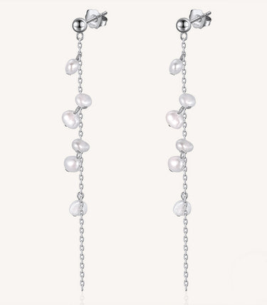 Сребърни обеци Corazón