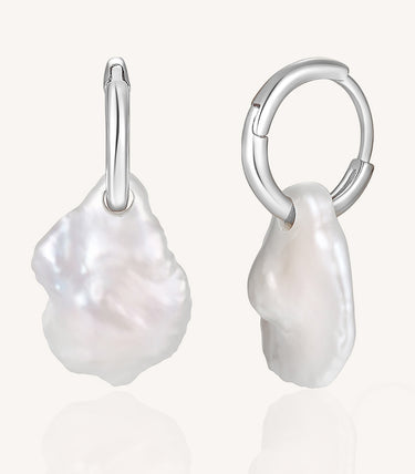 Сребърни обеци Lacrima