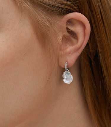 Сребърни обеци Lacrima