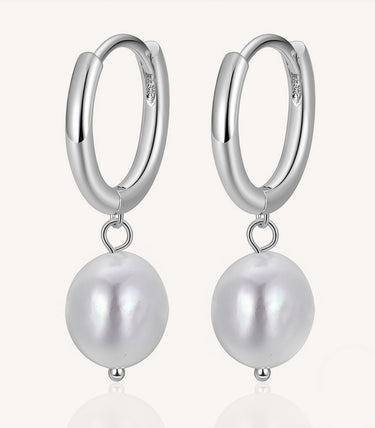 Сребърни обеци Lunea