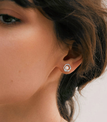 Сребърни обеци Marbella