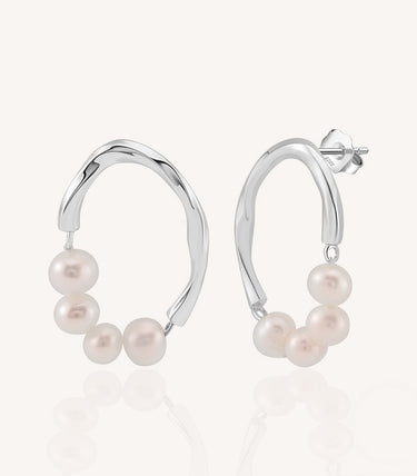 Сребърни обеци Maris