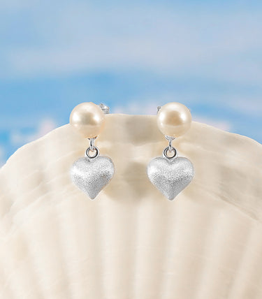 Сребърни обеци Poème