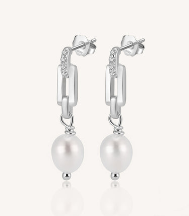 Сребърни обеци Roxy