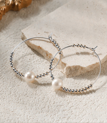 Сребърни обеци Sfera