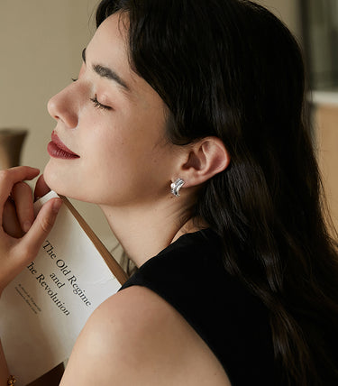 Сребърни обеци Skyline