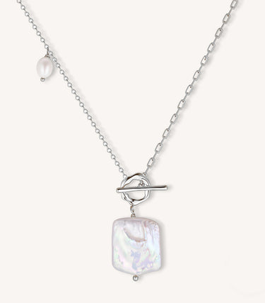 Сребърно колие Baroque Muse