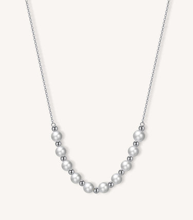 Сребърно колие Bolero