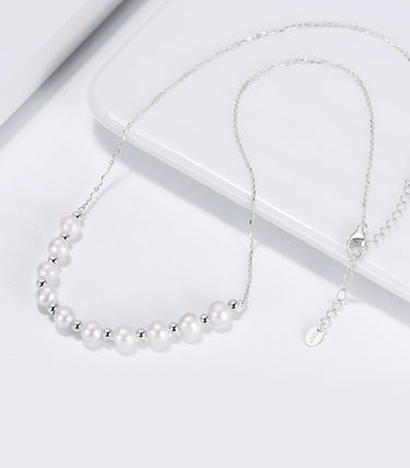 Сребърно колие Bolero