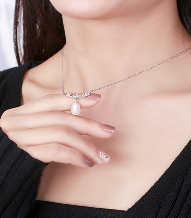 Сребърно колие Bosque