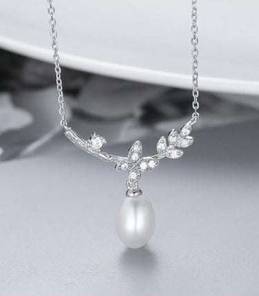 Сребърно колие Bosque