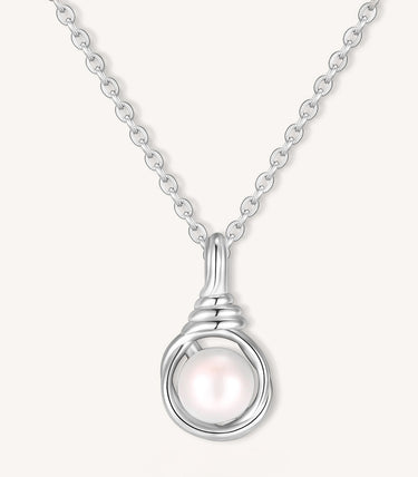 Сребърно колие Embrace