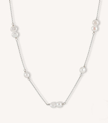 Сребърно колие Perla D’Amour