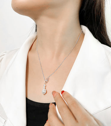 Сребърно колие Regina