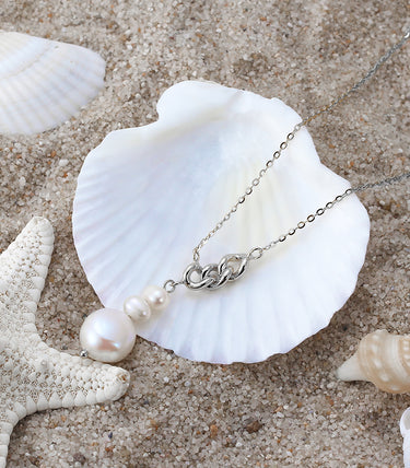 Сребърно колие Regina