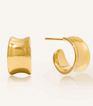 C-hoop обеци халки на винт