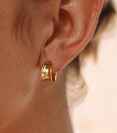 C-hoop обеци халки на винт