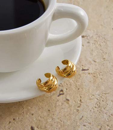 Chunky wave обеци за хрущял