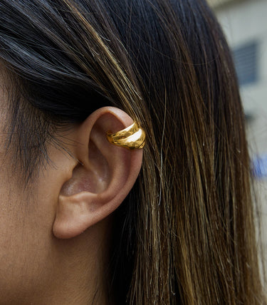 Chunky wave обеци за хрущял