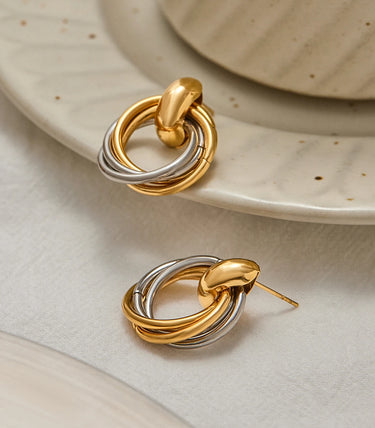 Fusion обеци халки на винт