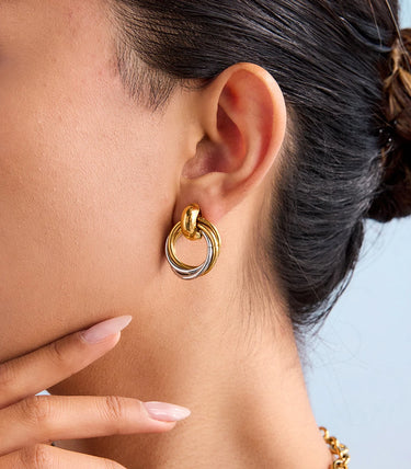 Fusion обеци халки на винт