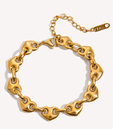 Гривна с елементи сърца