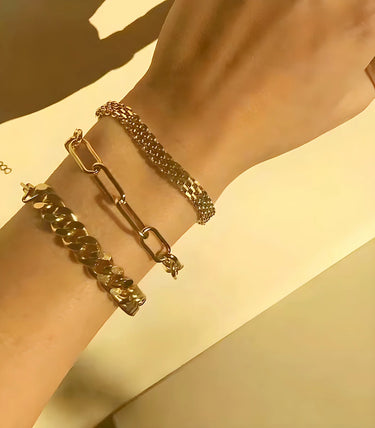 Гривна с многоредова плетка rolo