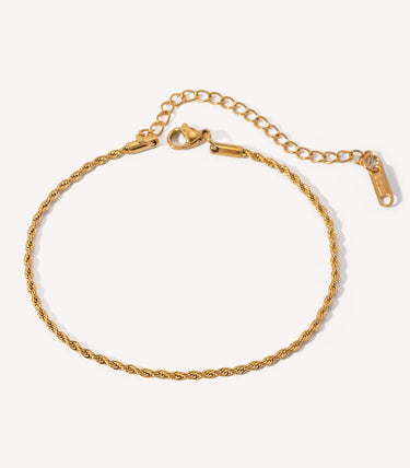 Гривна за глезен rope chain