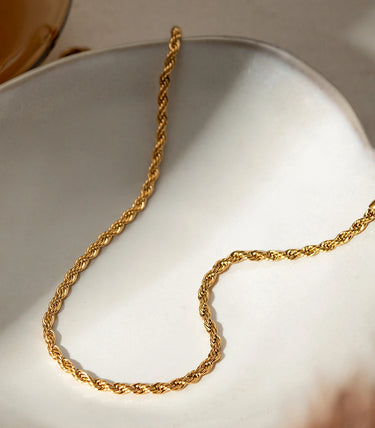 Гривна за глезен rope chain