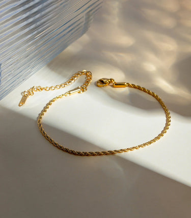 Гривна за глезен rope chain