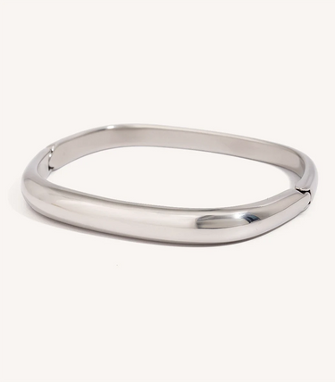 Класическа твърда гривна snap clasp